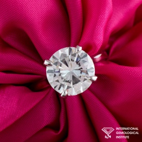 Platinum Diamond Ring 3.86ct J/VS1